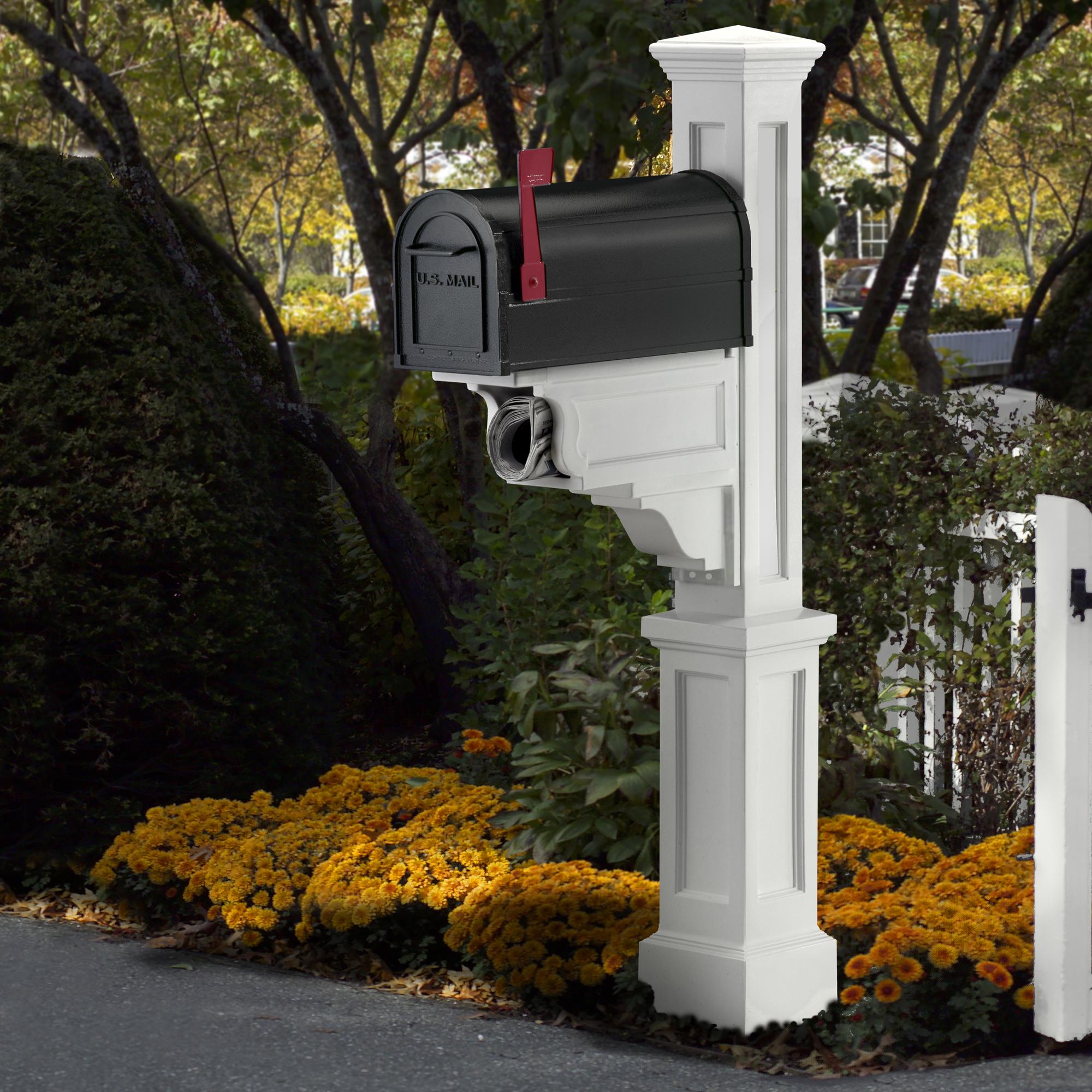 Mayne 581000100 Dover Mail Post Only Mailbox Poles