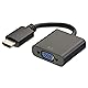 Portable HDMI to VGA Adapter