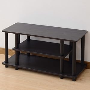 山善(YAMAZEN) テレビ台 幅112 ダークブラウン 人気商品】テレビ台 幅112 山善(YAMAZEN) ダークブラウン YWTV