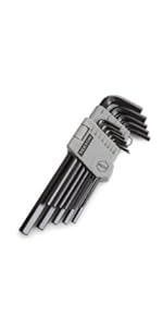 Tekton long arm hex key wrench set allen