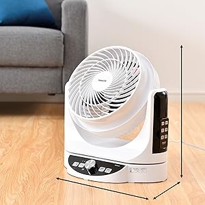 Amazon | [山善] サーキュレーター 30畳 (換気/空気循環) 上下
