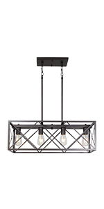 4-light chandelier