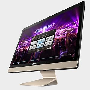 ASUSU デスクトップパソコン 21.5型 V221IDUK ASCII.jp：ASUS、4K解像度の液晶一体型PCなど、2017年春夏モデル