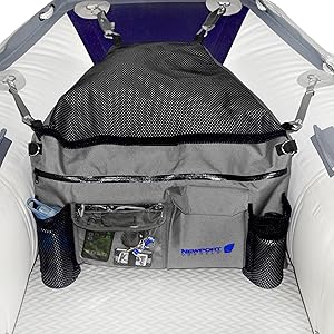 Newport vessels bow bag for storage on an inflatable dinghy tender boat