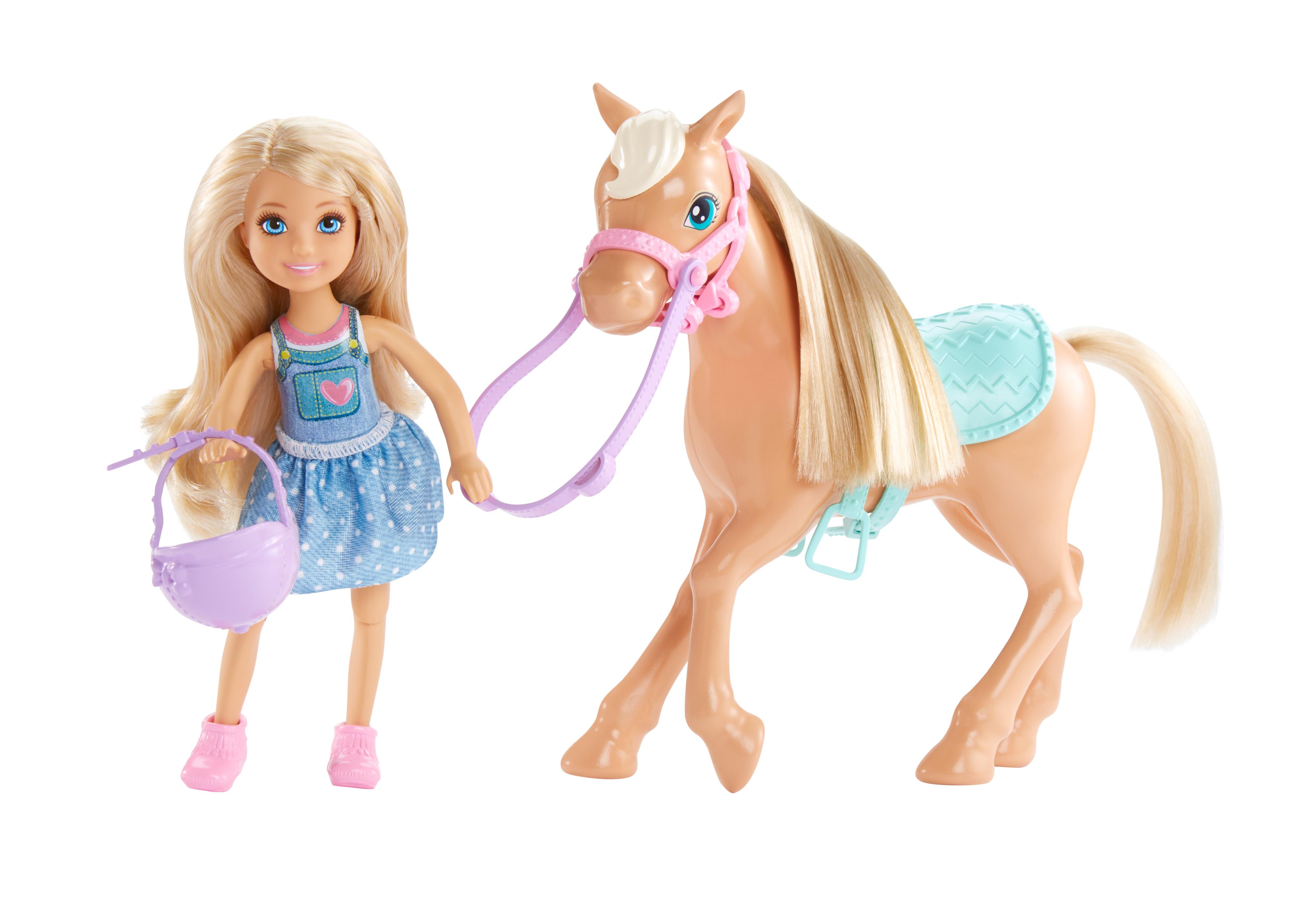 Barbie Club Chelsea Doll & Horse Toys & Games
