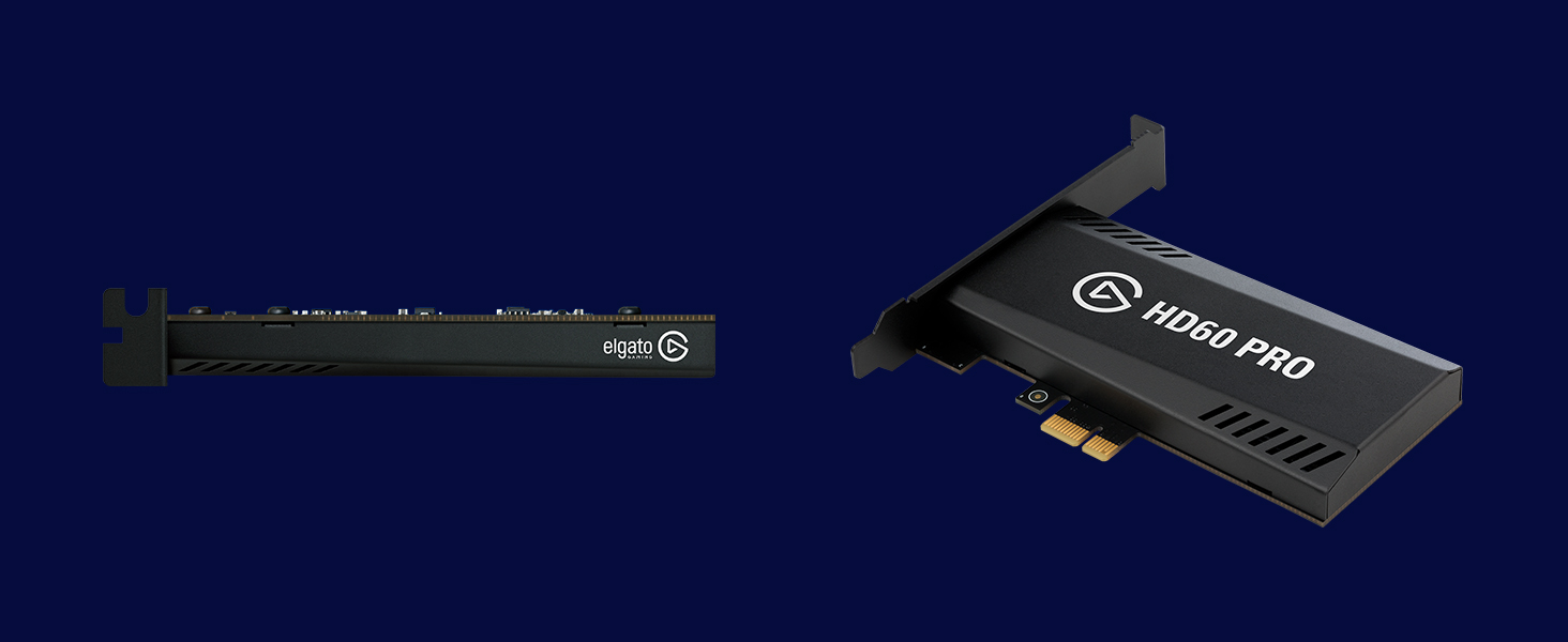 Elgato Game Capture HD60 Pro Stream and record in 1080 p 60, Superior Low Latency Technology, H