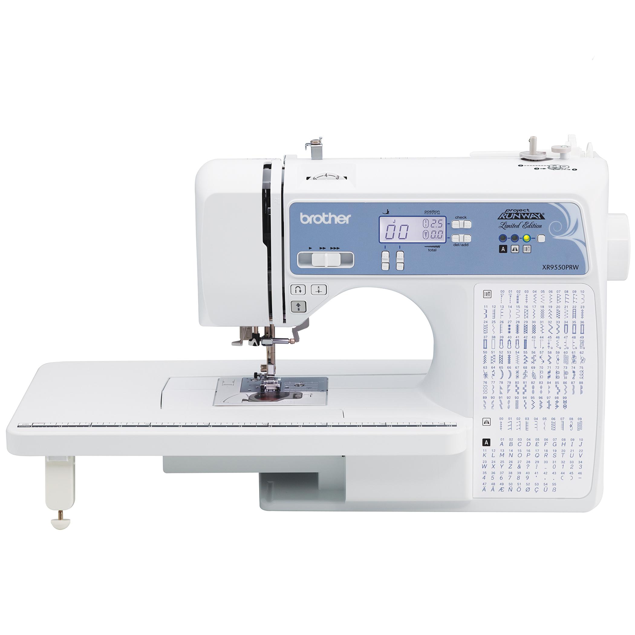 Brother, Computerized Sewing Machine, XR9550PRW, Project Runway Limited Edition, 110 Builtin