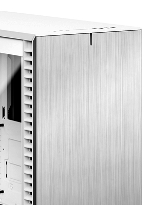 Fractal Design Define 7 Compact White Brushed Aluminum/Steel
