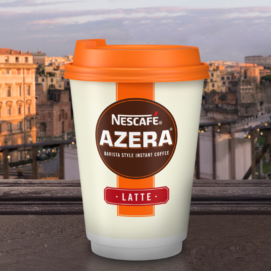NESCAFÉ AZERA To Go Latte Instant Coffee, 4 Cups (Pack of 3, Total 12 Cups) Amazon.co.uk Grocery