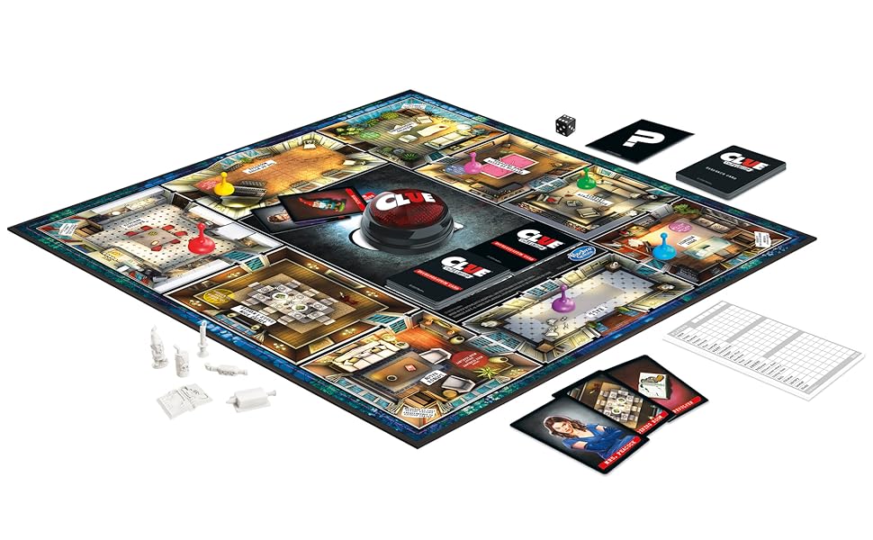 Hasbro Clue Liars Edition Board Game;Murder Mystery Game for Kids 8 and