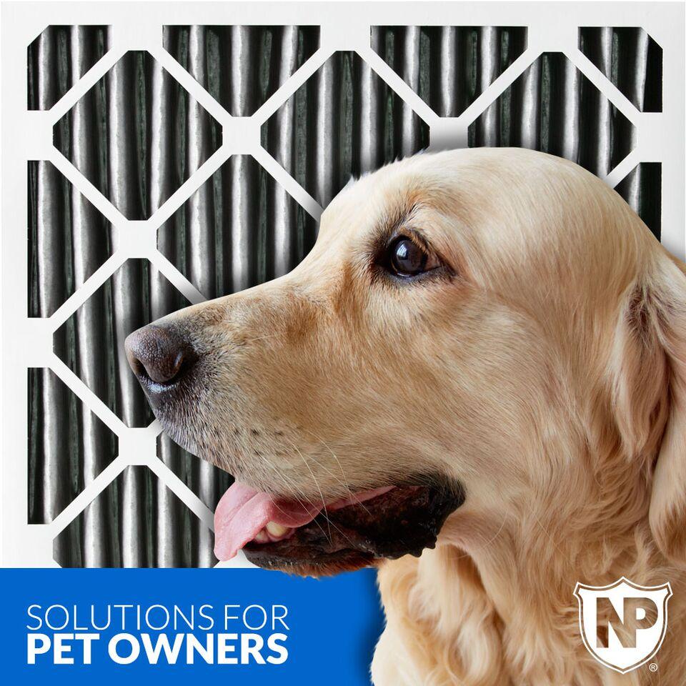 Nordic Pure 20x20x1 MERV 10 Pleated AC Furnace Air Filter, Box of 6