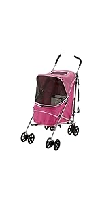 Amazon | リッチェル ペットカート エルフィ ピンク | リッチェル