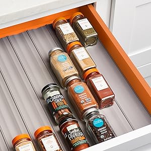 Amazon Com Youcopia Spiceliner Spice Rack Drawer Organizer
