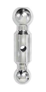 2" x 2 5/16" Combo Ball (Plated Steel)