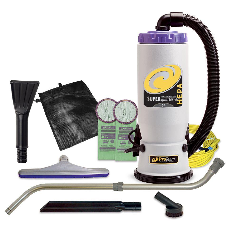ProTeam Backpack Vacuums, Super QuarterVac Commercial
