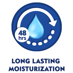 LONG LASTING MOISTURIZATION