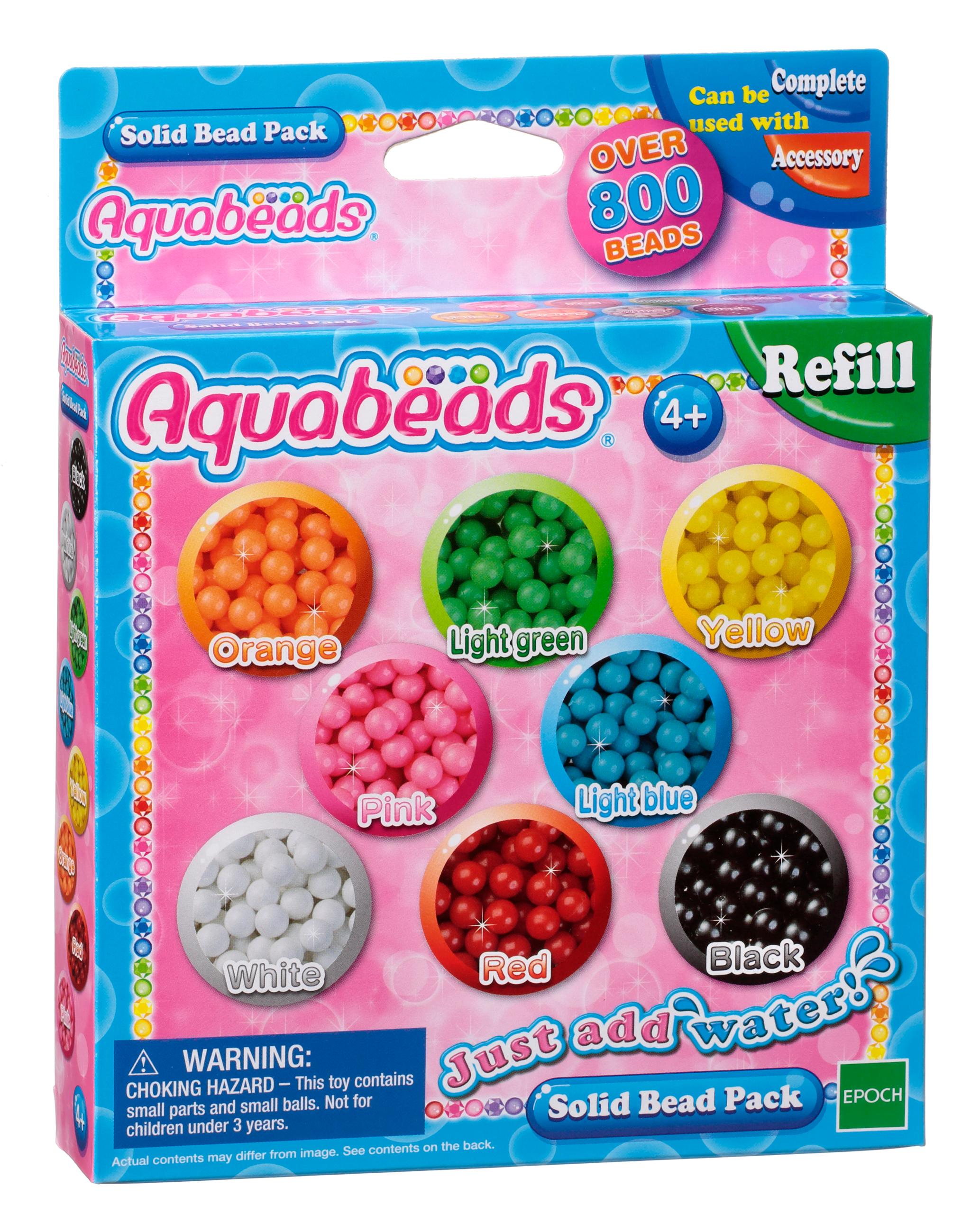 Aquabeads Multicoloured Solid Bead Pack Amazon.co.uk Toys & Games