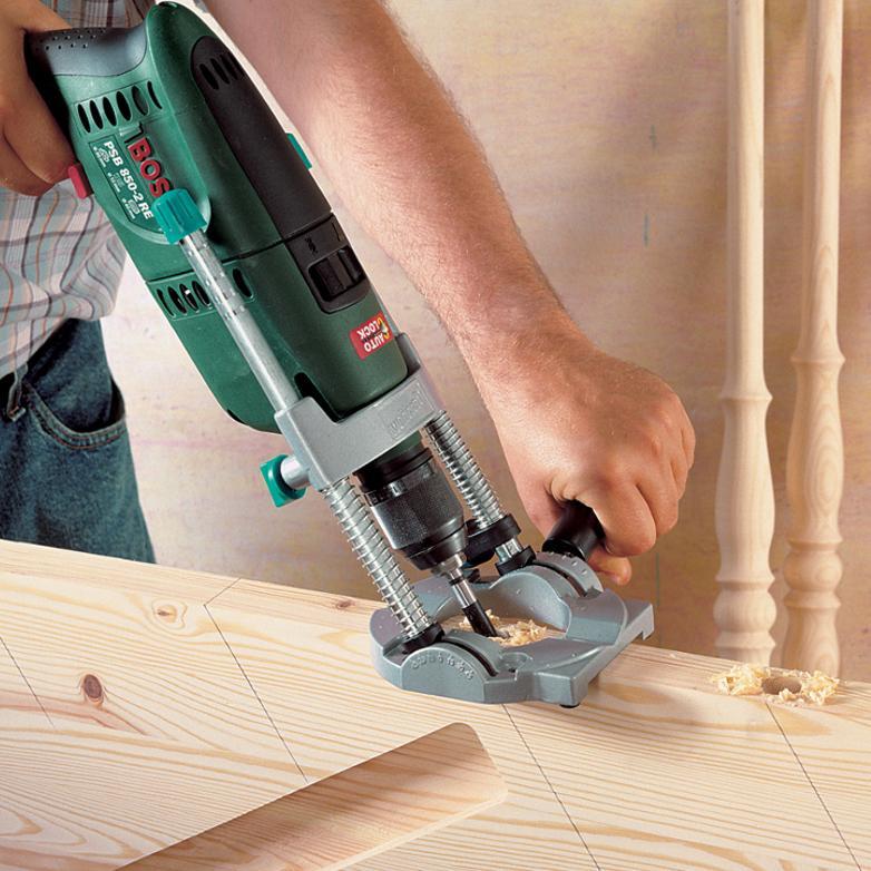 wolfcraft 4525404 MuiltAngle Drill Guide Attachment for 1/4in. and 3