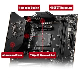 MSI B550 UNIFY マザーボード 71x6AiYzKCL._AC_UL210_SR210,