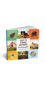 board book, dog, momo, books for baby, books for toddler, photography