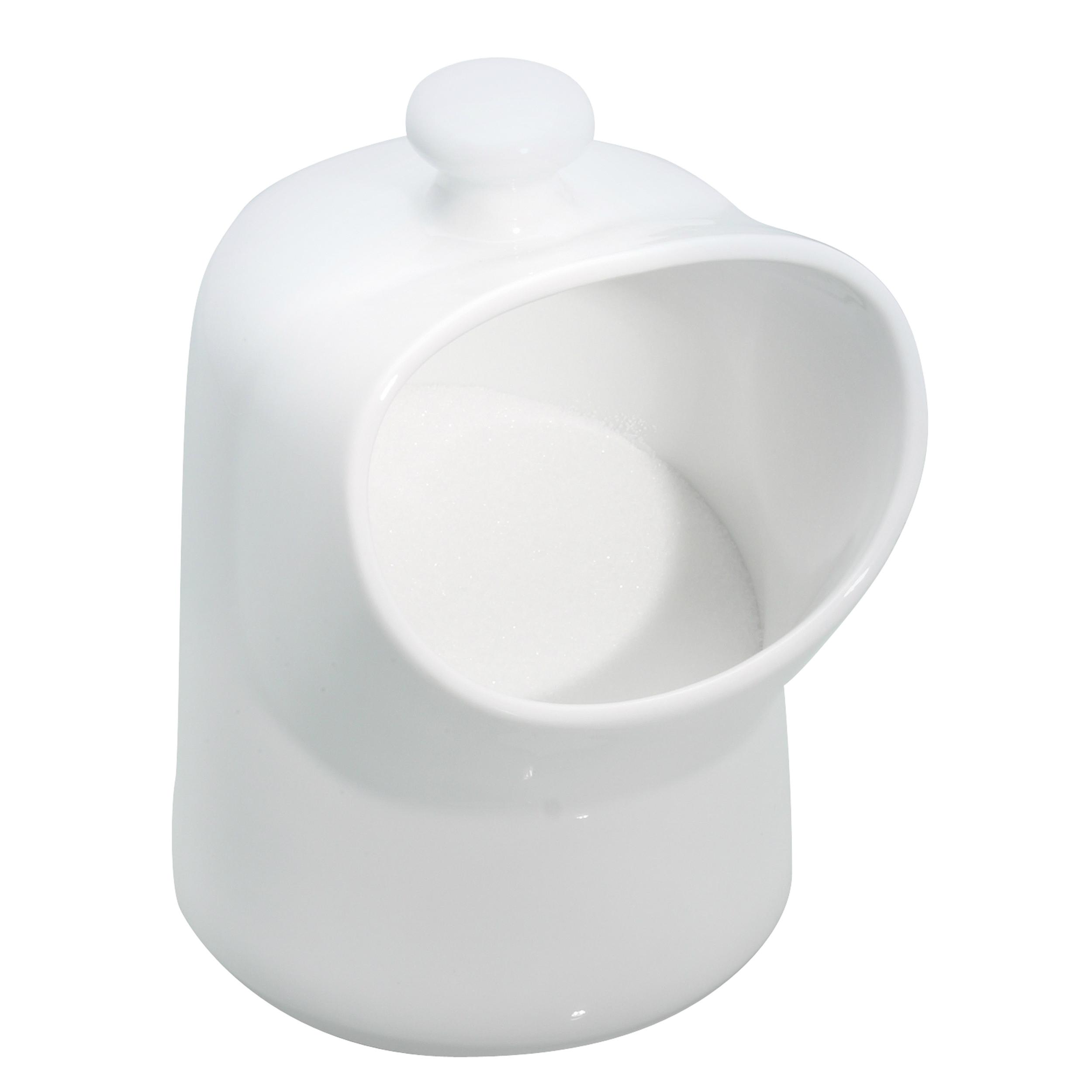 KitchenCraft Ceramic Salt Pig, 16 x 12 x 11 cm (6" x 4.5 x 4") White