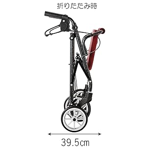 Amazon | 竹虎 117004 ハッピーミニプレミアム 杖立付き 歩行車