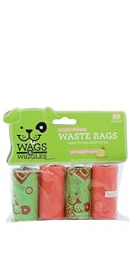 Wags & Wiggles, Dogs, Waste Management, Doggo, Bags, Poop bags, Dispenser, Scented