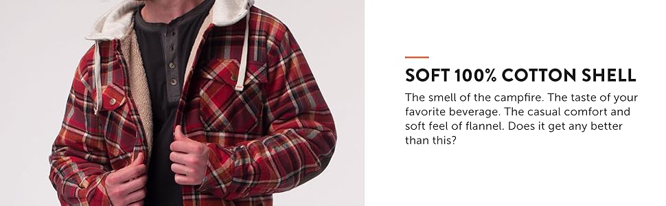 Soft 100% Cotton Shell