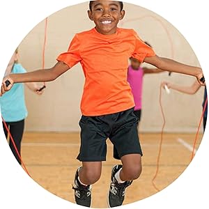 kid jumping rope