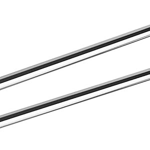 Gedy FE231300100 Toallero Doble Barra, Cromo, 36,9 X 5,6 X 4 ...