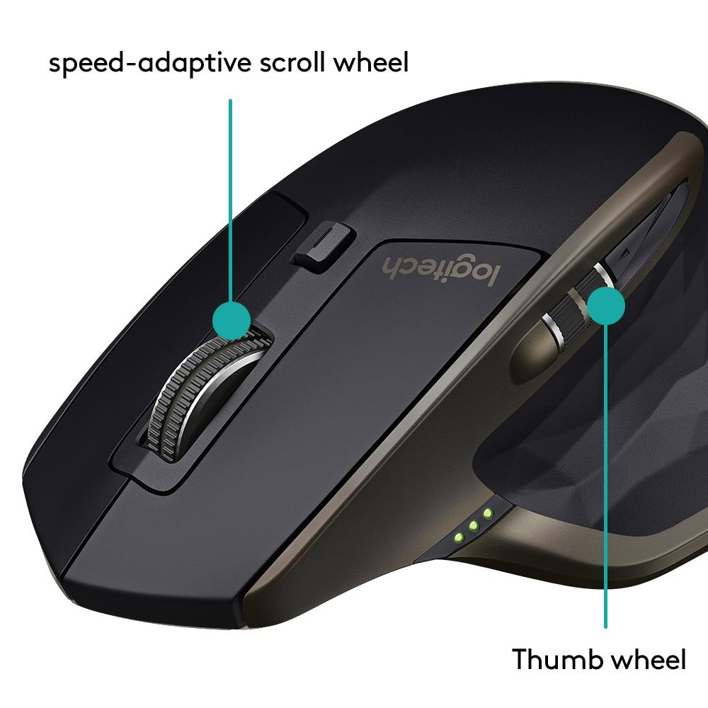 Logitech MX Master Wireless Mouse Use on Any Surface