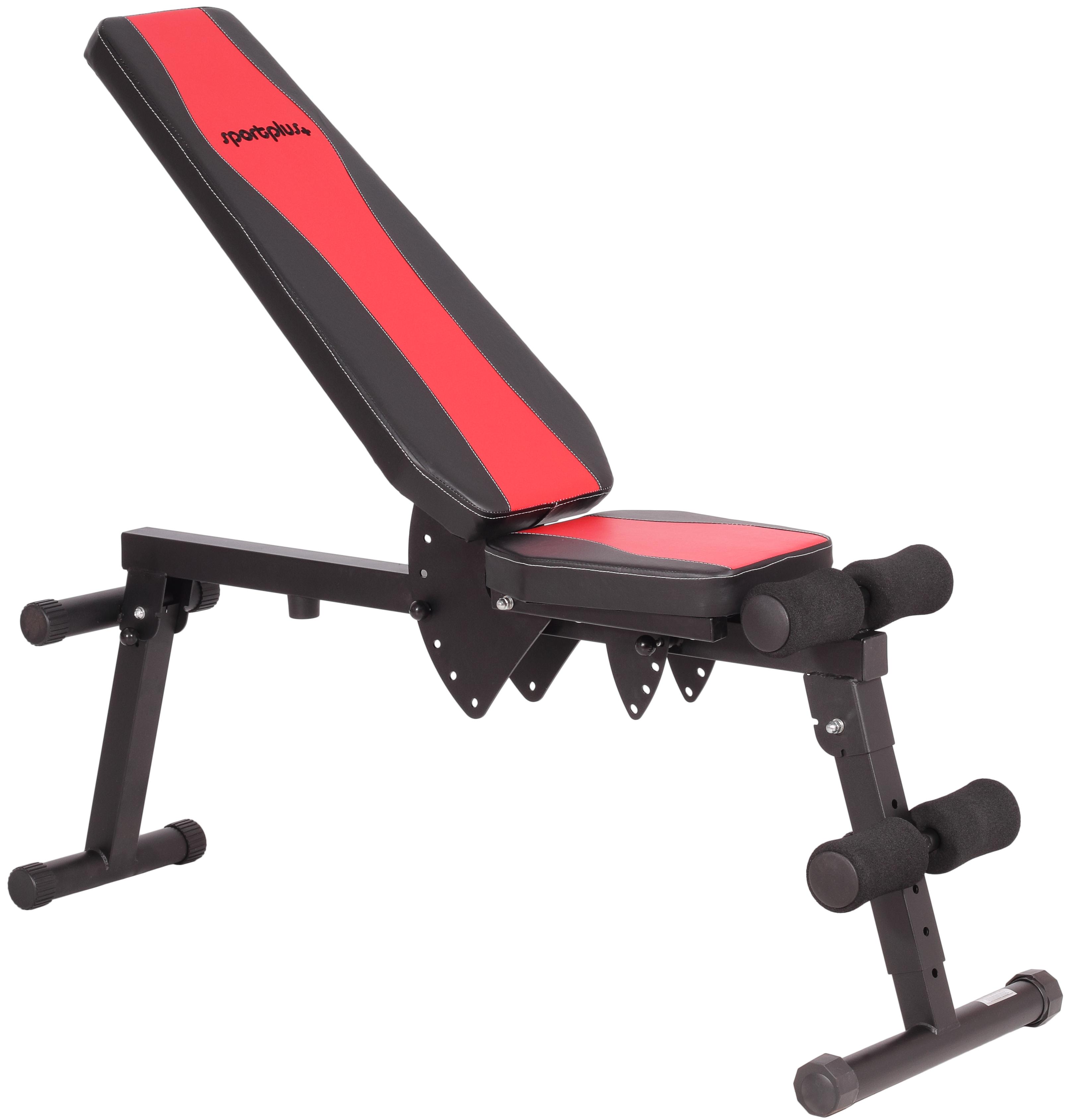 Sportplus Panca Piana Regolabile e Pieghevole/Panca Palestra Multifunzione per Situp/Pushup Sportplus Panca Piana Regolabile e Pieghevole/Panca Palestra Multifunzione per Situp/Pushup