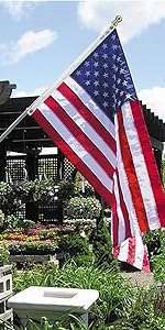 Annin Annin Flagmakers Spinning pole 6 foot set kit