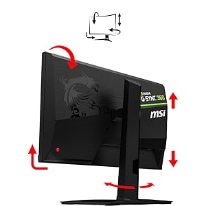 Nia MSI Oculux NXG253R 360Hz 24.5インチ MSI ゲーミングモニター Oculux NXG253R