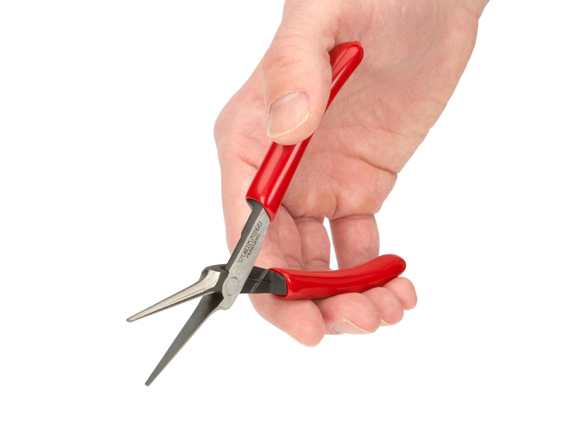 TEKTON Mini Needle Nose Pliers, Smooth Jaw PMN03001