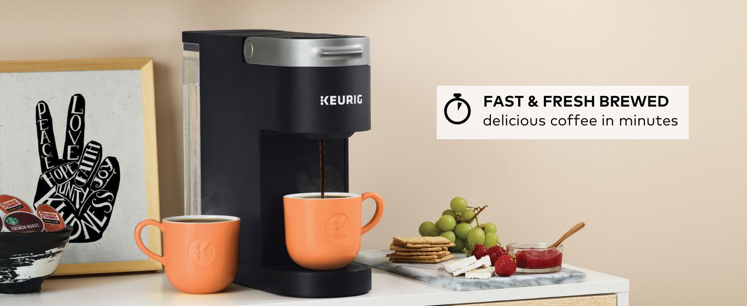 Keurig KSlim Coffee Maker, Single Serve KCup Pod Coffee