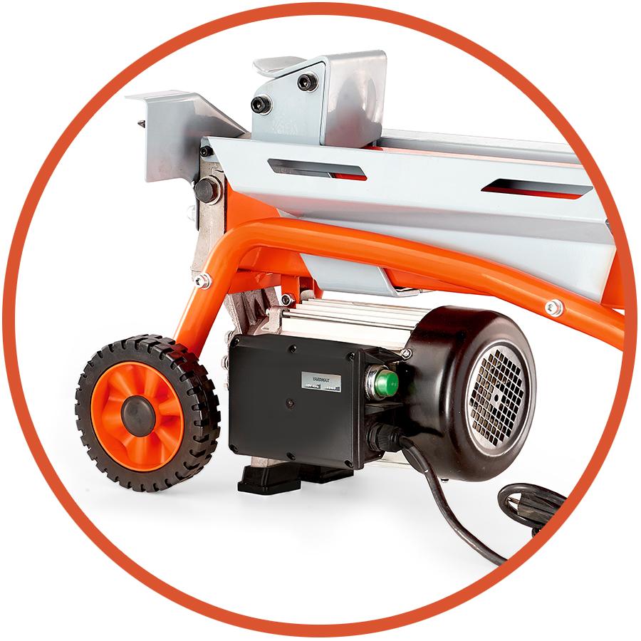 YARDMAX YS0552 5 Ton Electric Log Splitter, Stand, Log Tray