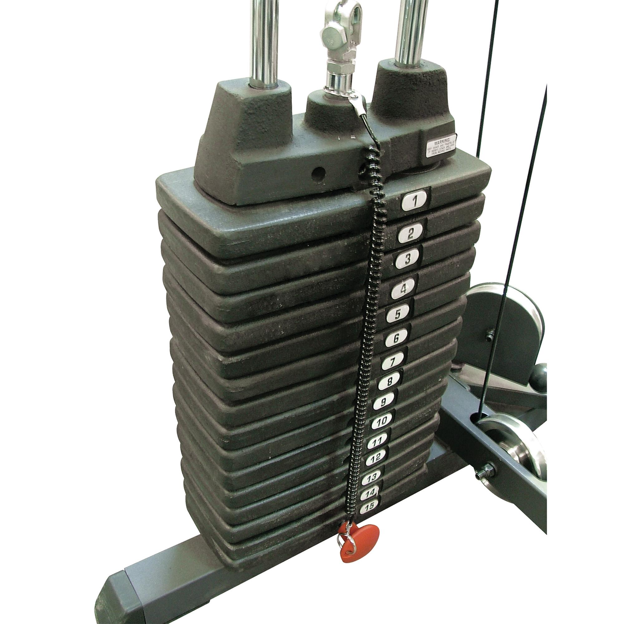 BodySolid EXM1500S Single Stack Home Gym Sports & Outdoors