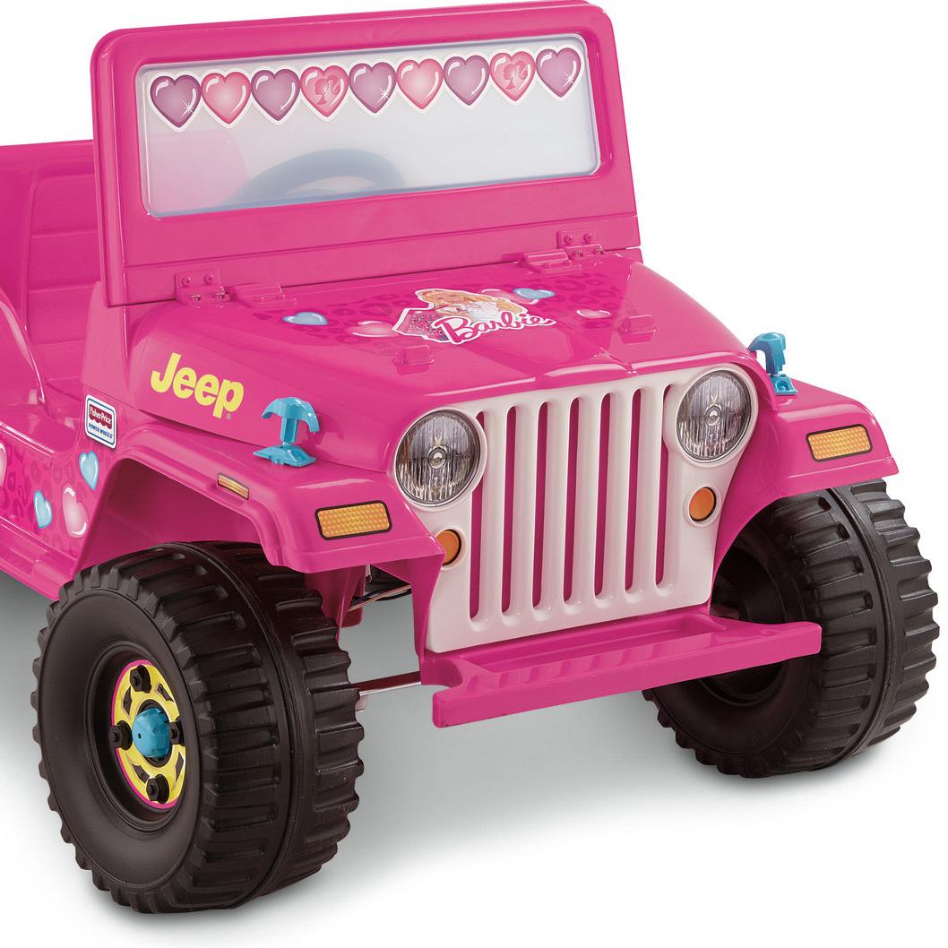 Amazon.com: Power Wheels Barbie Jeep Wrangler: Toys & Games barbie jeep wrangler wiring 