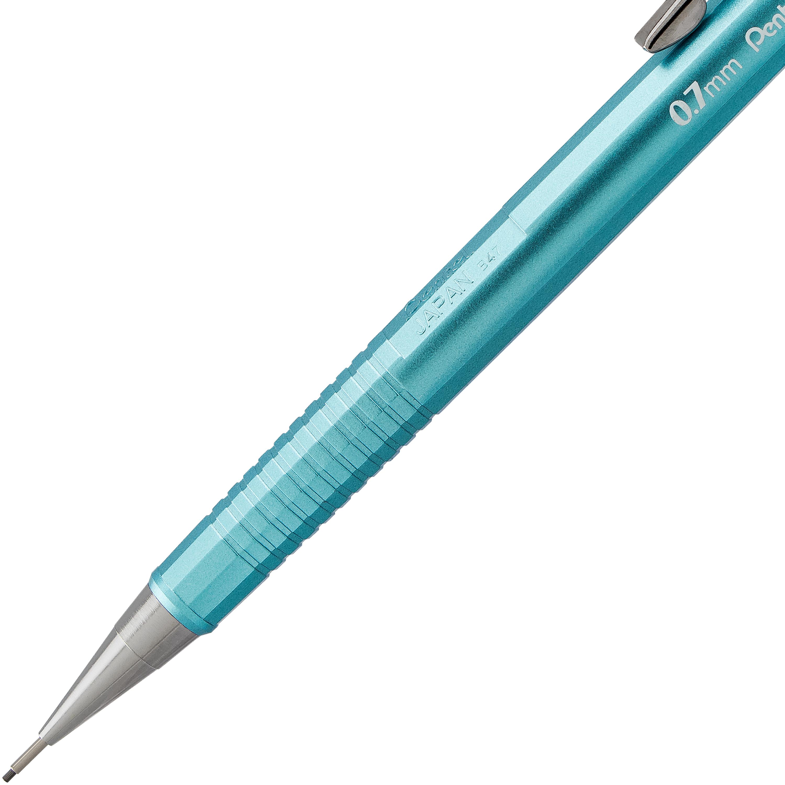 Pentel Sharp Mechanical Pencil, 0.7mm, Blue Barrel, Each (P207C