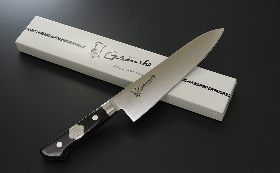 Amazon|関兼常 グランシェ モリブデン鋼 口金付 (本刃付) 洋出刃 黒 Amazon|関兼常 グランシェ モリブデン鋼 口金付 (本刃付) 洋出刃 黒