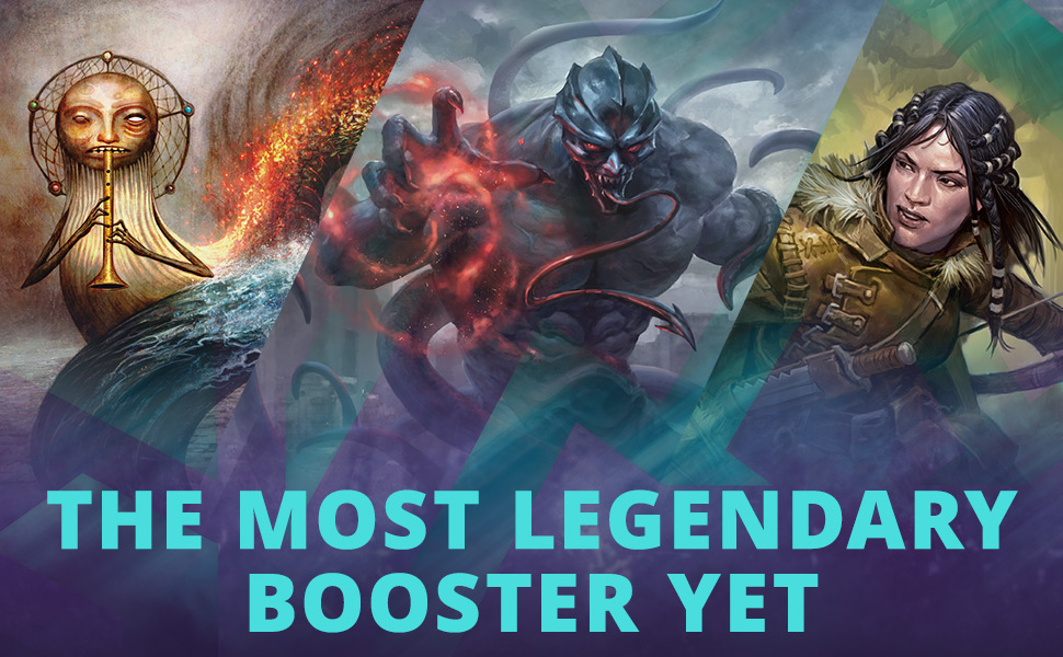 Legendary booster, The Prismatic Piper, Halana, Kessig Ranger, Tevesh Szat, Doom of Fools