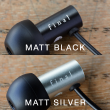 Amazon.co.jp: final E2000 カナル型イヤホン マットブラック FI