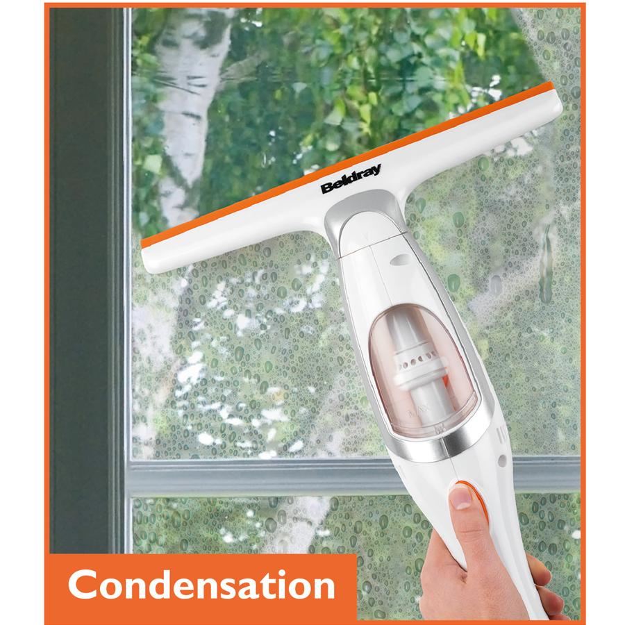 Beldray BEL0537 Window Cleaning Vacuum with Spray Bottle and Wipe