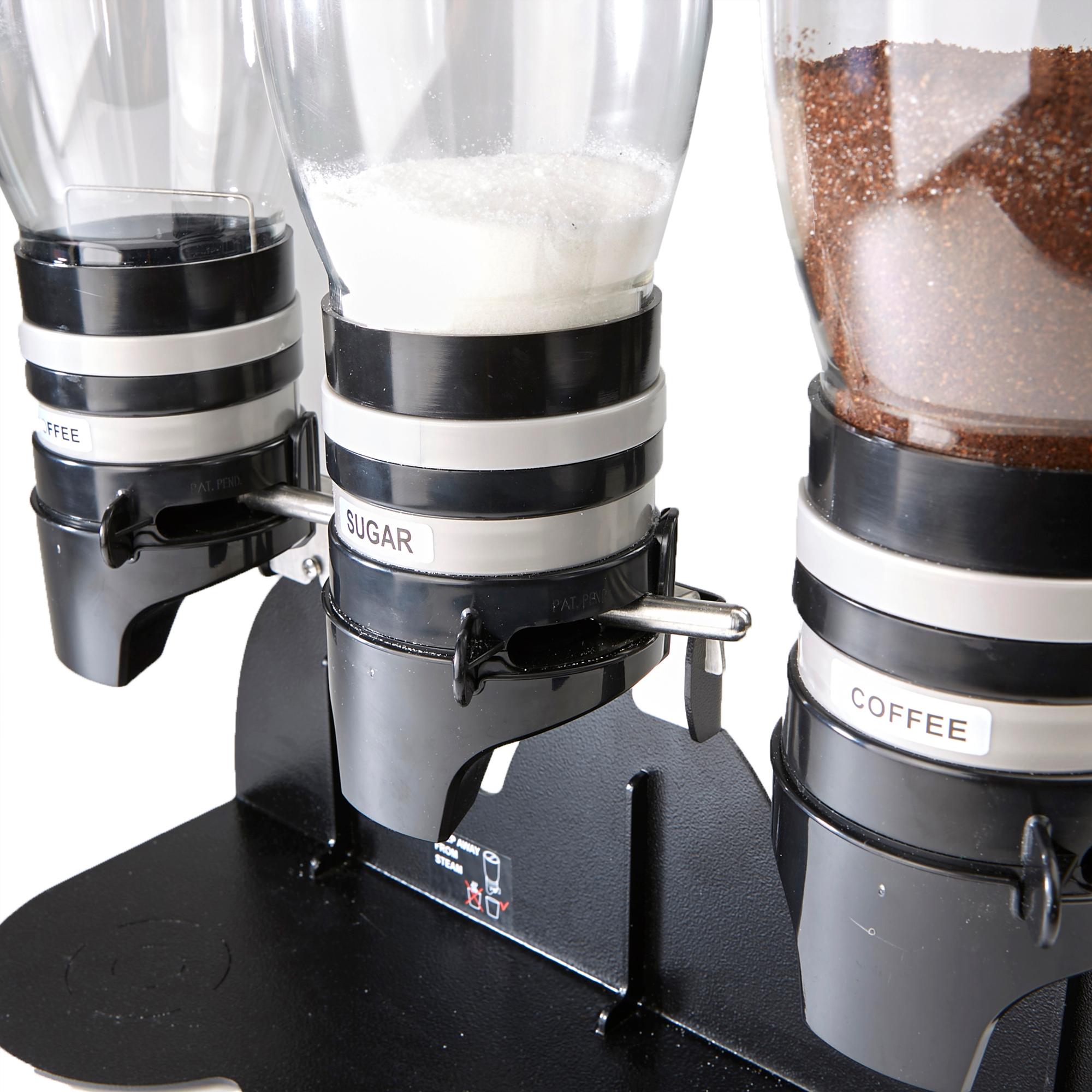 Mind Reader Metal Double Standing Coffee & Sugar Dispenser