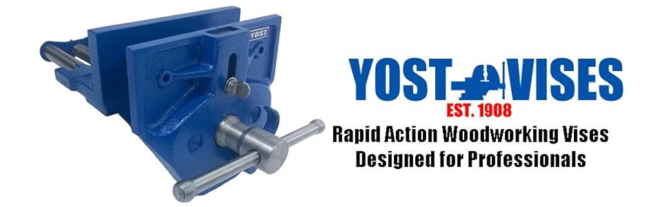 Yost M7WW Rapid Acting Wood Working Vise, 7", Blue: Amazon 