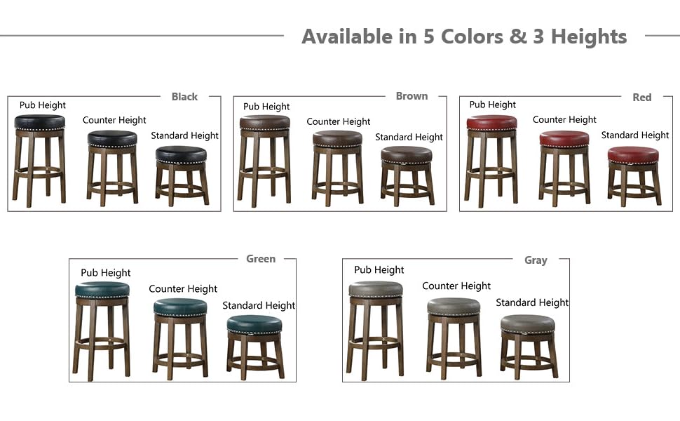 Lexicon Swivel Counter Height Stool (Set of 2), 24" SH, Gray, Kenmare Everything Else