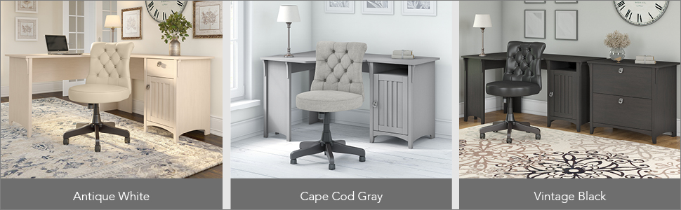 Bush Furniture Salinas Shoe Storage Bench