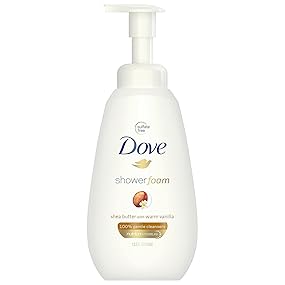 Dove Shower Foam Shea Butter with Warm Vanilla Foaming Body Wash
