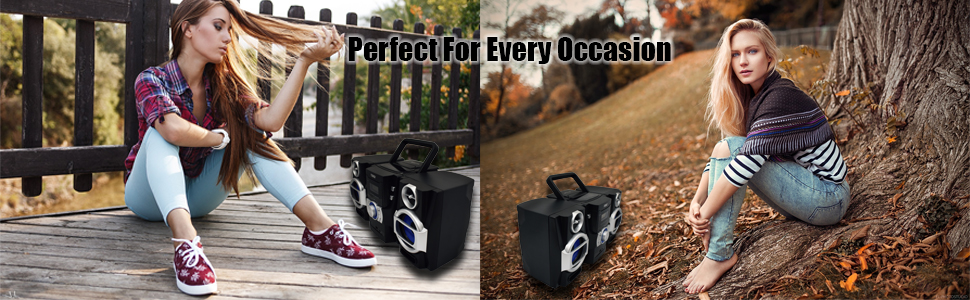 perfect,every,occasion,recording,portable,built,b,lcd,display,old,school,jumbo,sturdy,boom,box